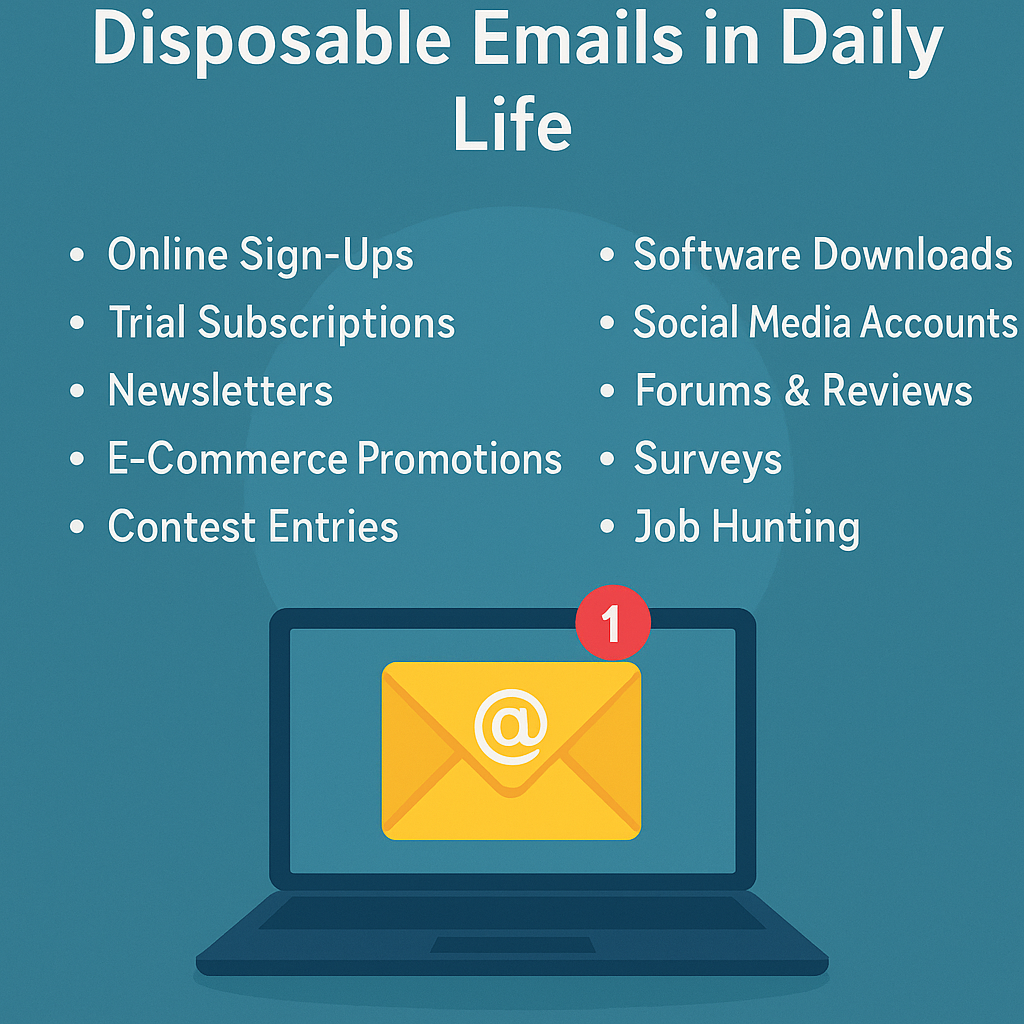 Top 10 Use Cases for Disposable Emails in Daily Life