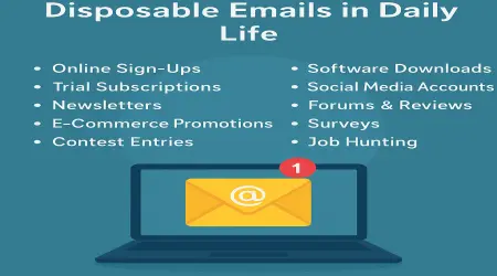 Top 10 Use Cases for Disposable Emails in Daily Life